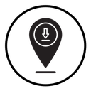 Download GPS map location icon