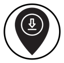 Download GPS map location icon