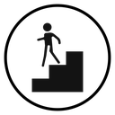 Downstairs icon