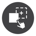 Drag and drop icon
