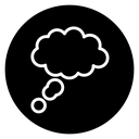 Dream cloud icon
