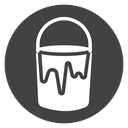 Dripping Paint Bucket icon