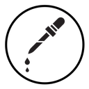 Dropper pipette icon