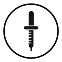 Dropper pipette icon