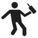 Drunk human icon
