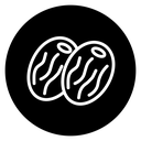Dry fruit icon