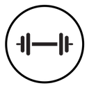 Dumbbell icon