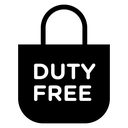 Duty Free Black Filled icon