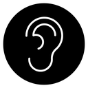 Ear icon