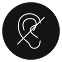 Ear deaf 4 icon