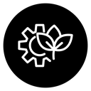 Eco industry icon