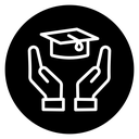 Education insurance icon