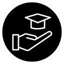 Education insurance icon