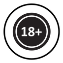 Eighteen plus icon