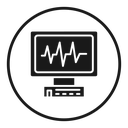 EKG monitor icon