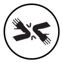 Elbow greeting icon