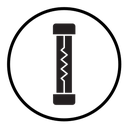 Electric fuse icon