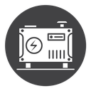 Electric generator icon