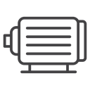 Electric motor 2 3 icon