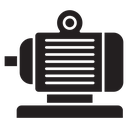Electric motor icon