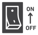 Electric switch icon