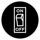 Electric switch icon