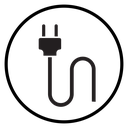 Electrical plug icon