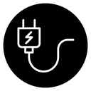 Electrical plug icon