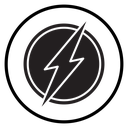 Electricity Black Filled icon