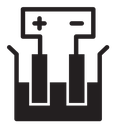 Electrolysis icon