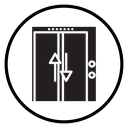 Elevator lift icon