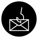 Email phishing icon