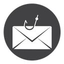 Email phishing icon
