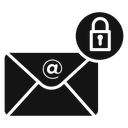 Email security key icon