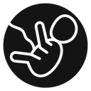 Embryo Child icon