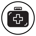 Emergency kit icon