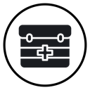 Emergency kit icon
