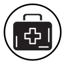 Emergency kit icon