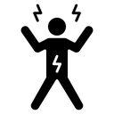 Energized human icon