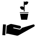 Environment 2 Black Filled icon