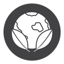 Environment Black Filled icon
