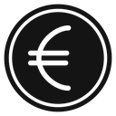 Euro sign icon
