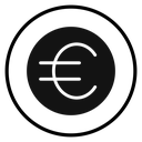 Euro sign icon