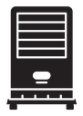 Evaporative Cooler Vector icon
