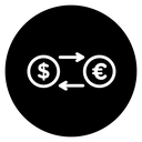 Exchange rate icon