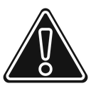 Exclamation danger icon