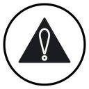 Exclamation Mark Warning Triangle icon