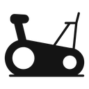 Exercise bike icon