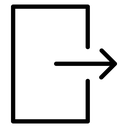 Exit Doorway Arrow icon