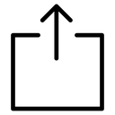 Export Document Black Filled icon
